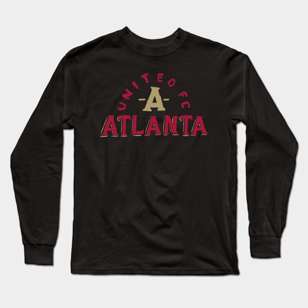 Atlanta Uniteeed fc 14 Long Sleeve T-Shirt by Very Simple Graph